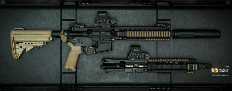 Gun Ar 15 Assault Rifle Black Rifle Wallpapers Hd Desktop And