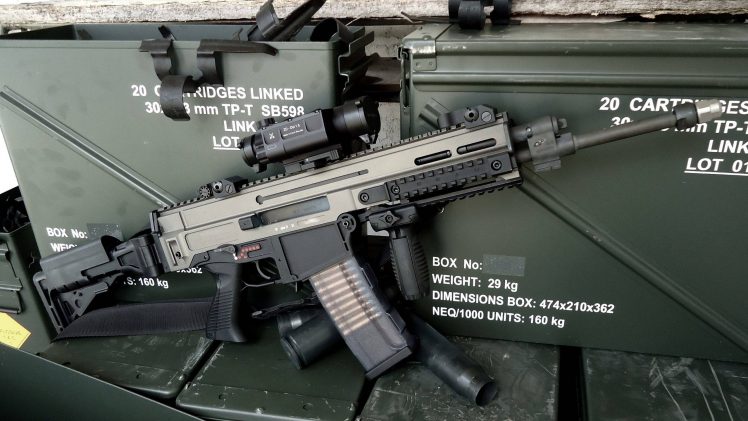 gun, CZ, CZ 805 BREN, Assault rifle HD Wallpaper Desktop Background