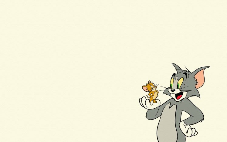 minimalism, Tom and Jerry HD Wallpaper Desktop Background