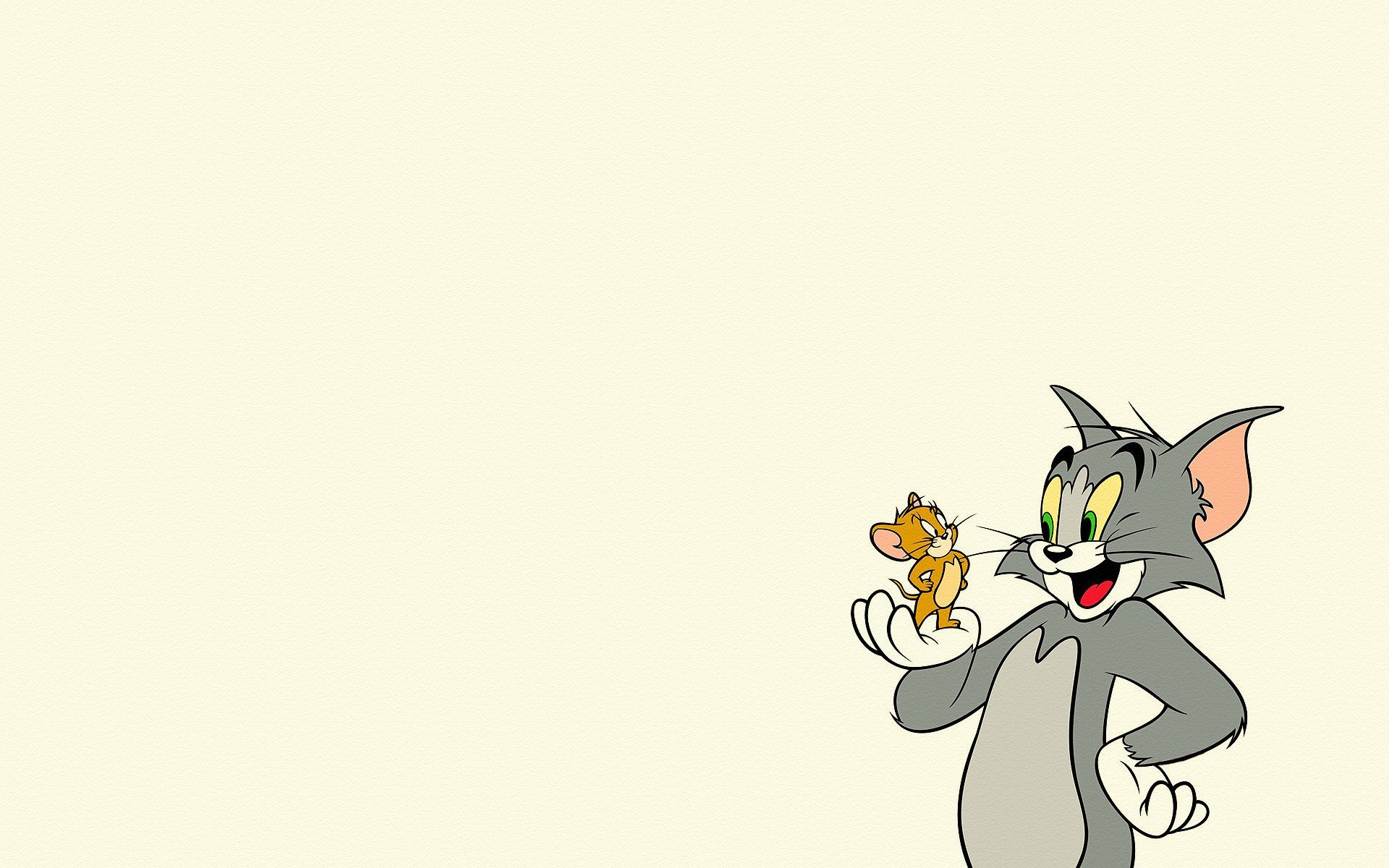 minimalism, Tom and Jerry Wallpaper
