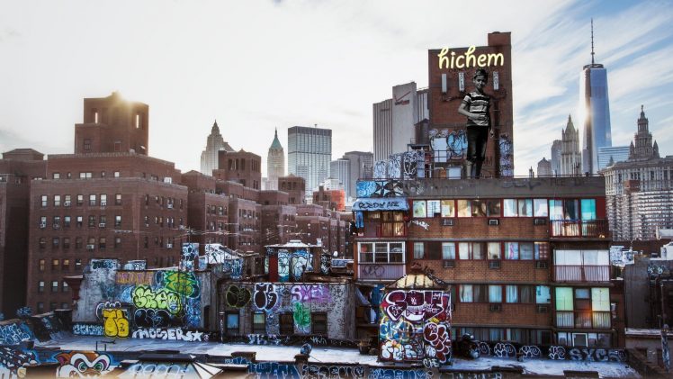 city, Graffiti, New York City HD Wallpaper Desktop Background