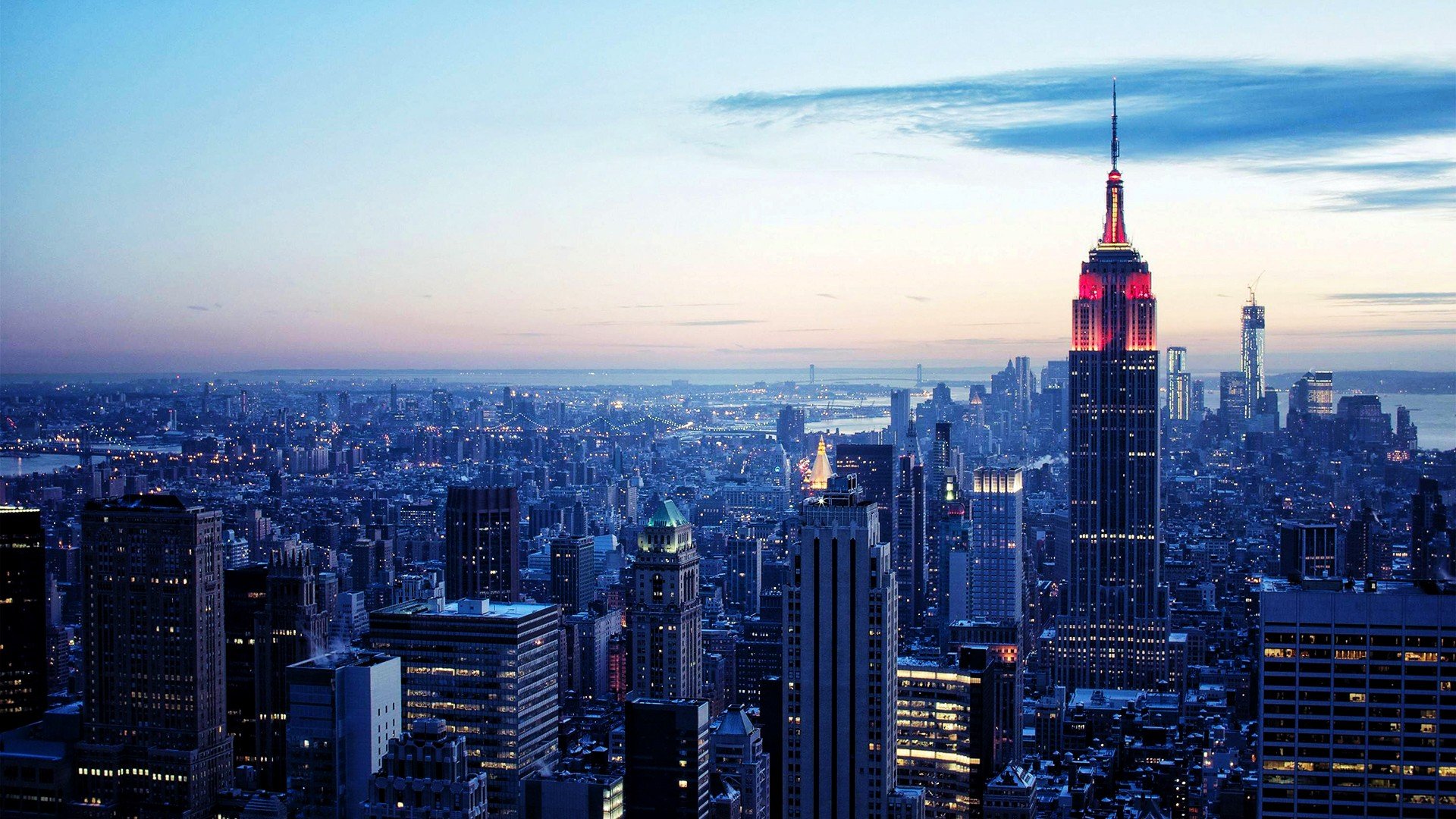 New York City, Manhattan, Building, Empire State Building, Urban exploration Wallpaper