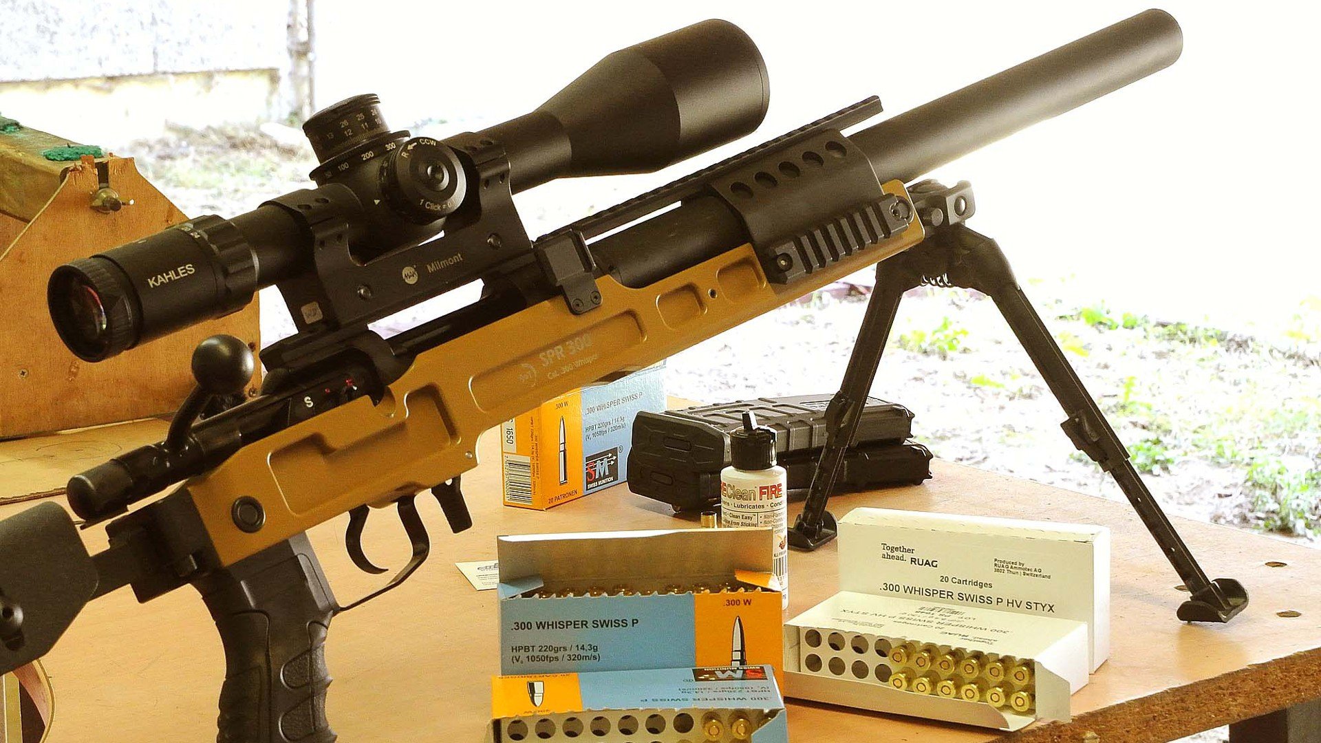 gun, Sniper rifle, Rifles, Bolt action rifle, Brügger & Thomet Wallpaper