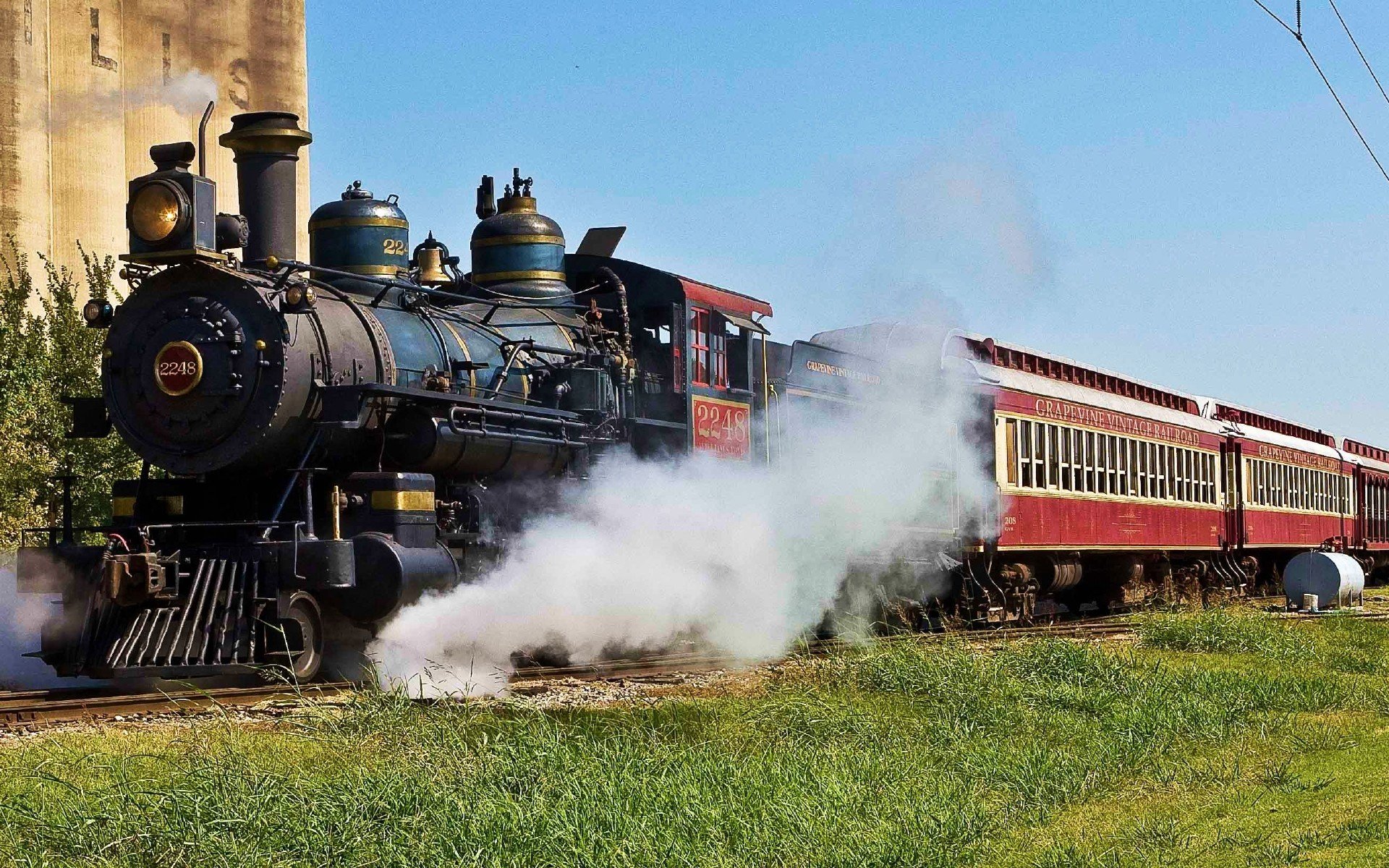 steam locomotive Wallpaper