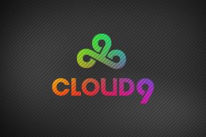 Counter Strike: Global Offensive, Cloud9, Gray background, Colorful