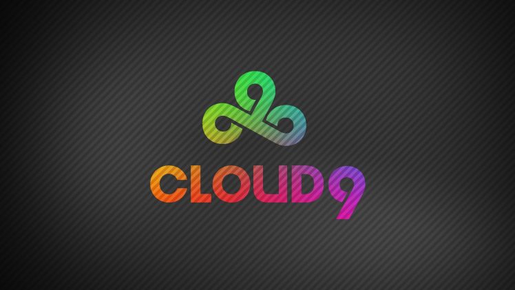 Counter Strike: Global Offensive, Cloud9, Gray background, Colorful HD Wallpaper Desktop Background