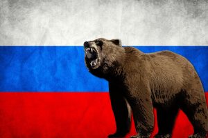 bears, Flag, Russia, Russian