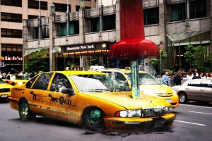 taxi, Photo manipulation