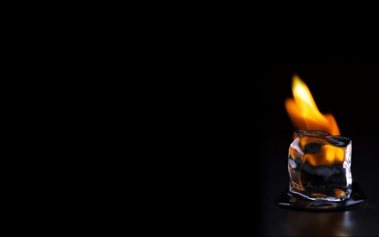 fire, Ice HD Wallpaper Desktop Background