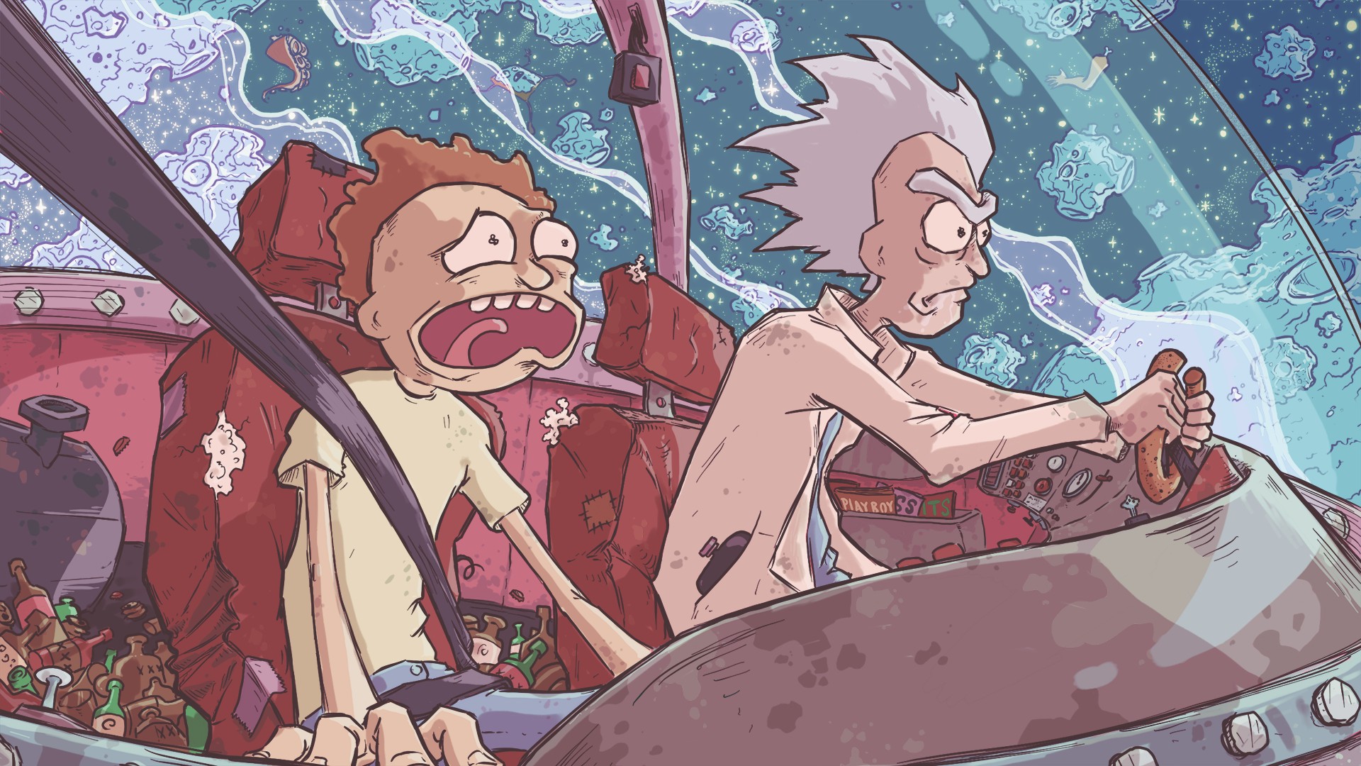 Rick and Morty, Rick Sanchez Wallpaper