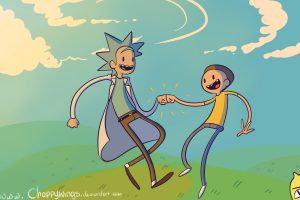 Rick and Morty, Adventure Time, Crossover