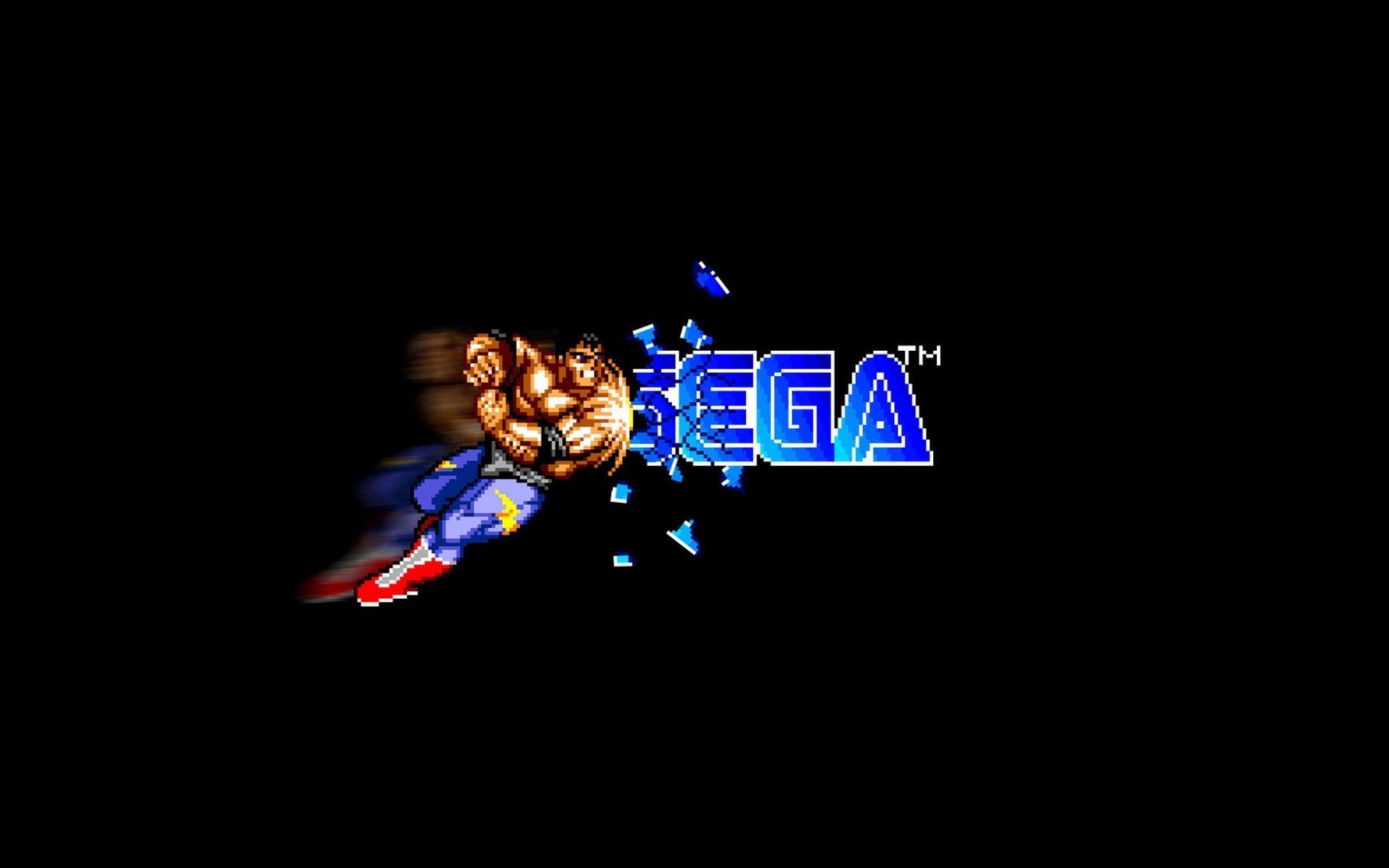 Sega, Streets of Rage, Simple background, 16 bit, Max Thunder Wallpaper