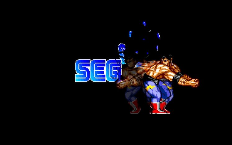 Sega, Streets of Rage, Simple background, 16 bit, Max Thunder HD Wallpaper Desktop Background