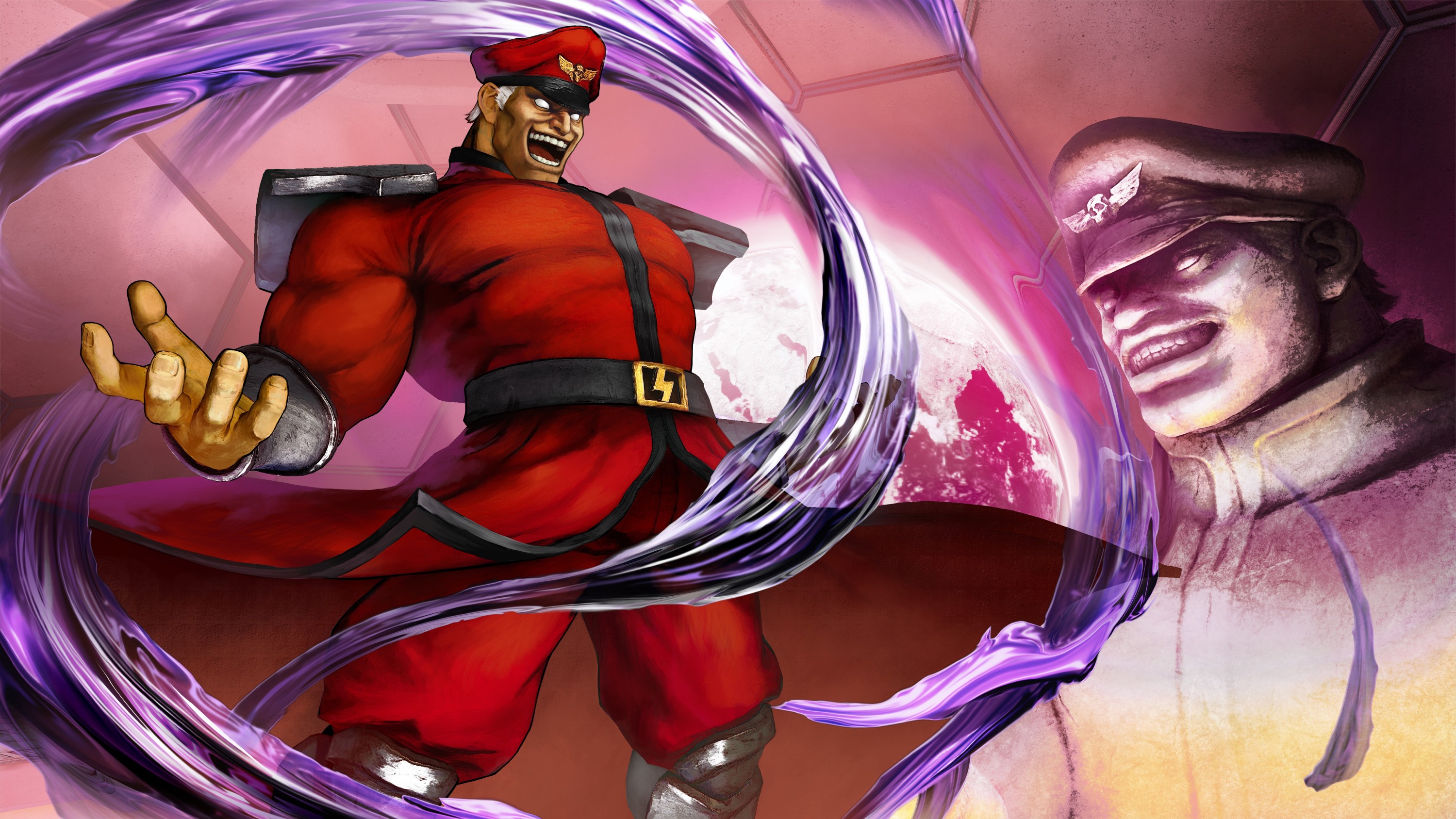Street Fighter V, M. bison, PlayStation 4 Wallpaper
