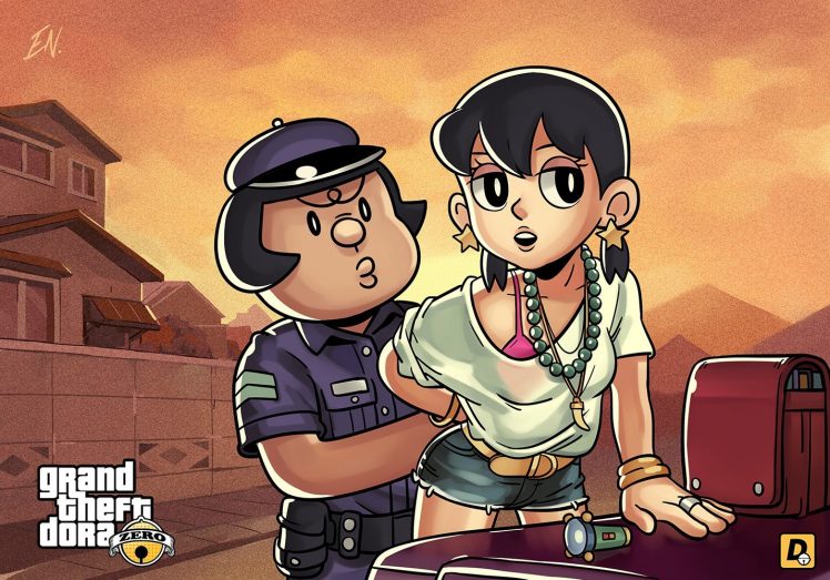 Grand Theft Dora HD Wallpaper Desktop Background