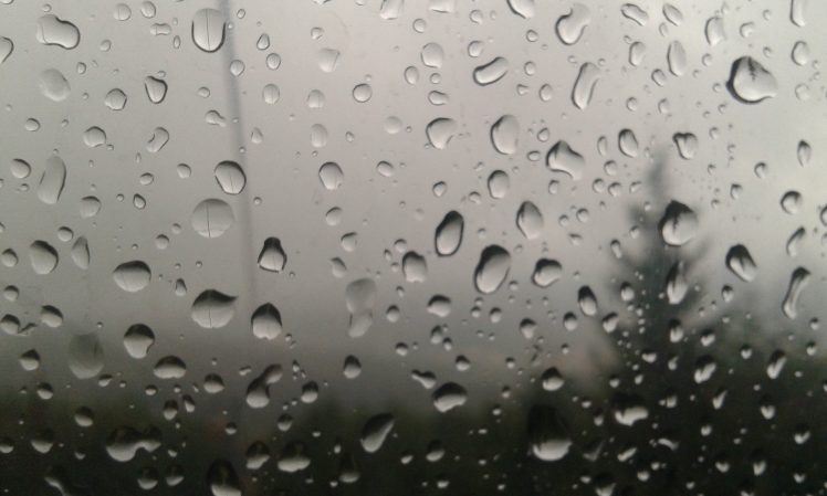 water drops, Rain HD Wallpaper Desktop Background