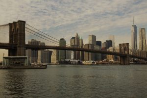 city, Bridge, Brooklyn Bridge, New York City