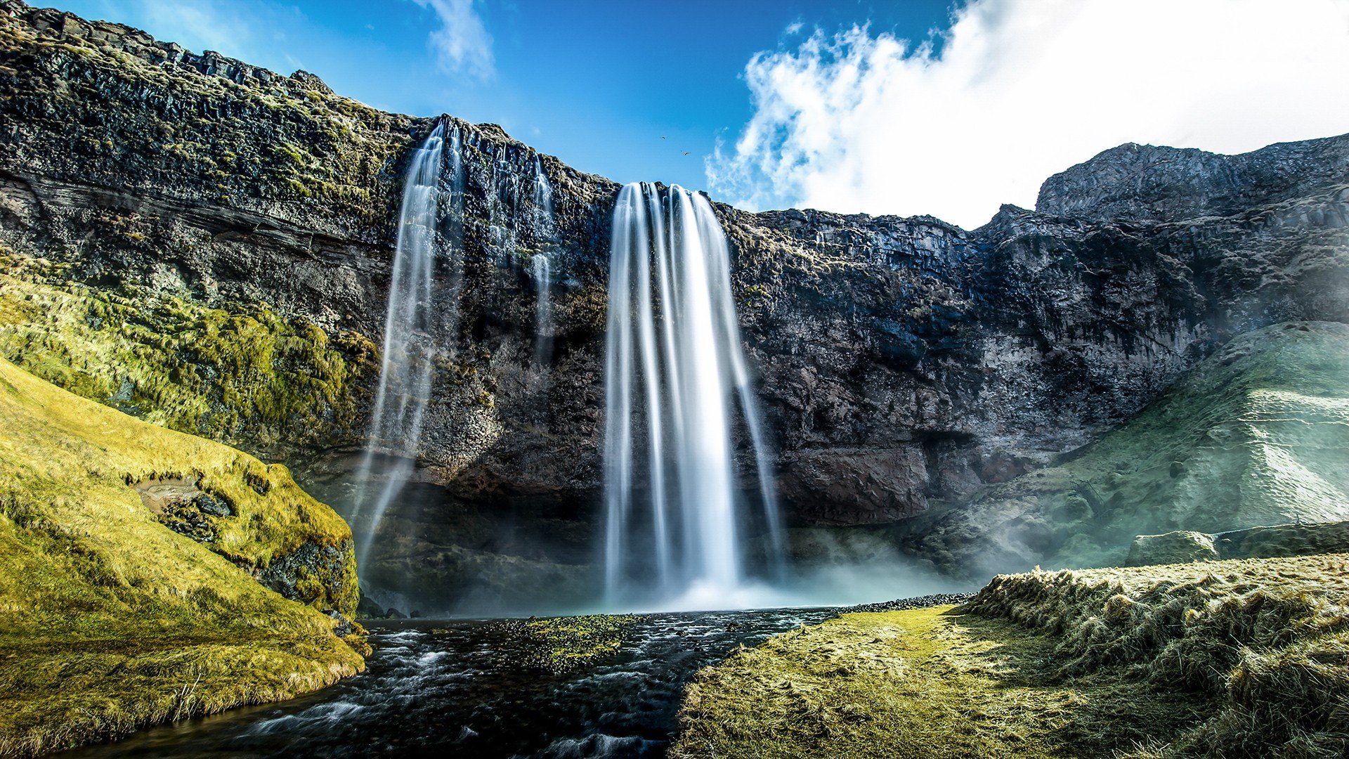 long exposure, Waterfall Wallpaper