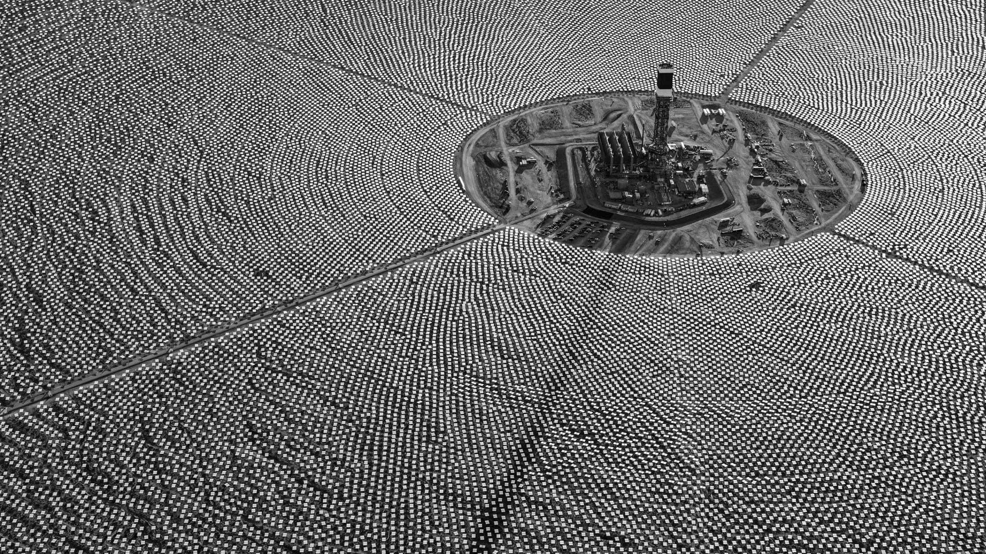 solar power, Power plant Wallpaper
