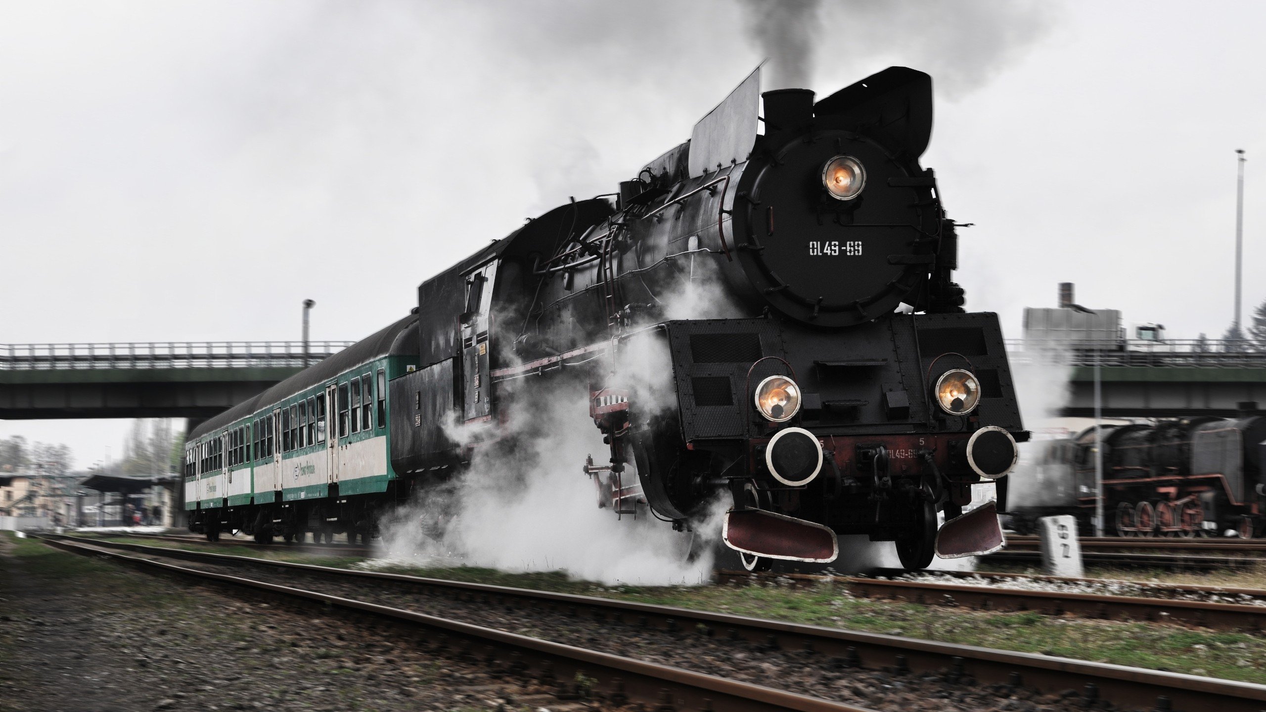 train, Railway, Poland, Ol 49 Wallpaper