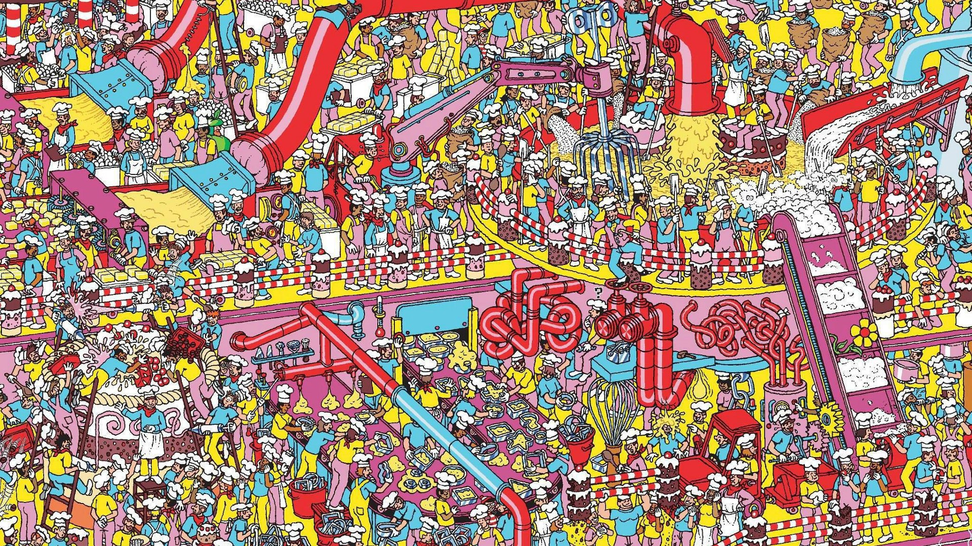 Waldo, Puzzles, Detailed Wallpaper
