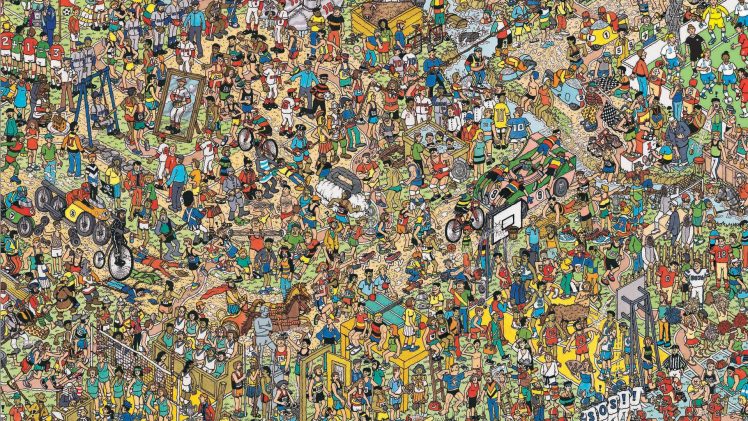 Waldo, Puzzles HD Wallpaper Desktop Background