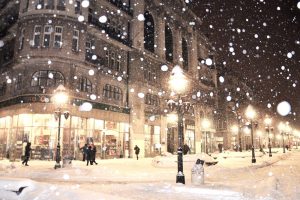 Belgrade, Street, Snow, Lamps, Street light, Sarajevo