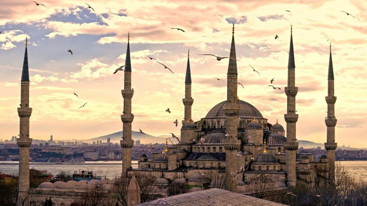Mosque, Turkey HD Wallpaper Desktop Background