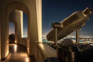 observatory, Los Angeles, Night