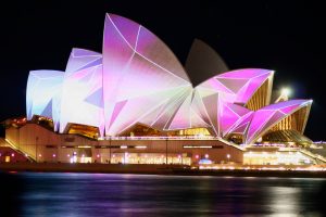 Sydney, Sydney Opera House, Night