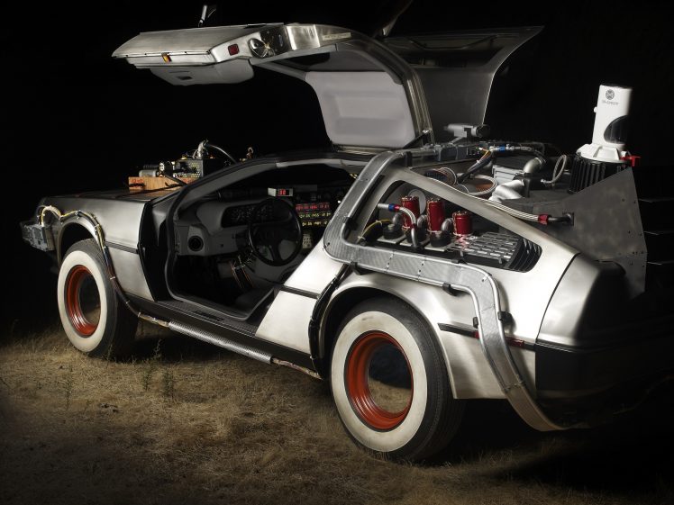 DeLorean, Back to the Future HD Wallpaper Desktop Background