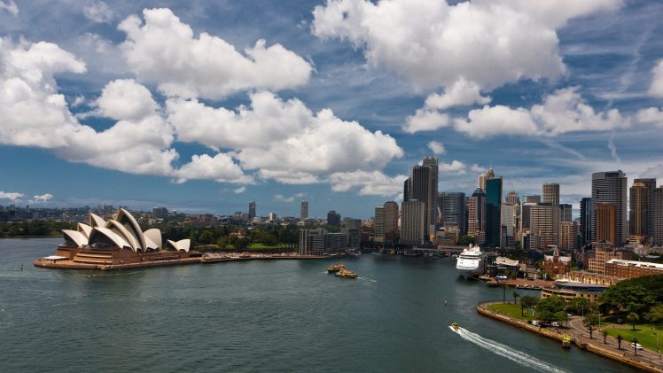Sydney, Sydney Opera House, Sydney Harbour HD Wallpaper Desktop Background