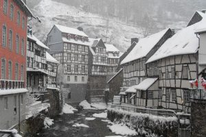 snow, House, Mountain, Town, Village, Germany