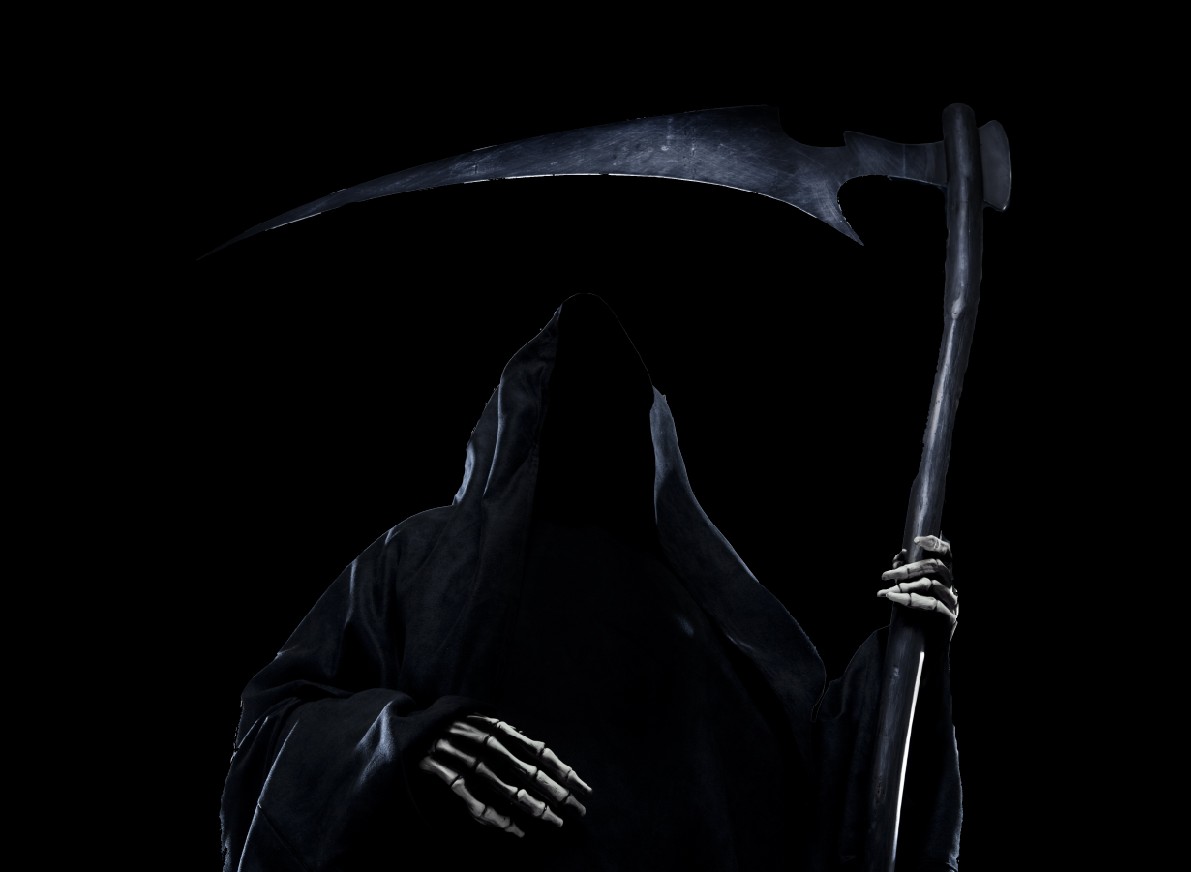 free printout of grim reaper scythe