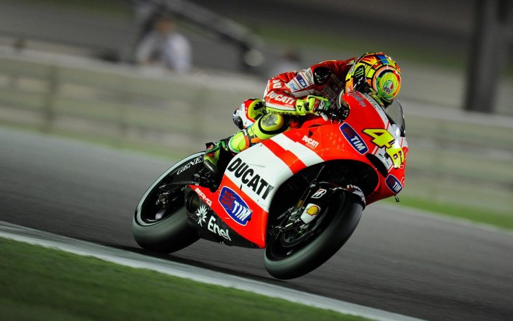 Valentino Rossi, Moto GP, Ducati HD Wallpaper Desktop Background