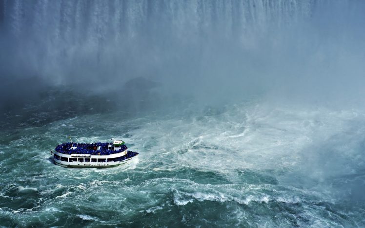 Niagara Falls, Boat HD Wallpaper Desktop Background