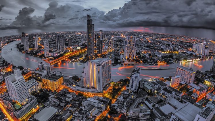 city, Cityscape, Thailand, Bangkok, MATE HD Wallpaper Desktop Background