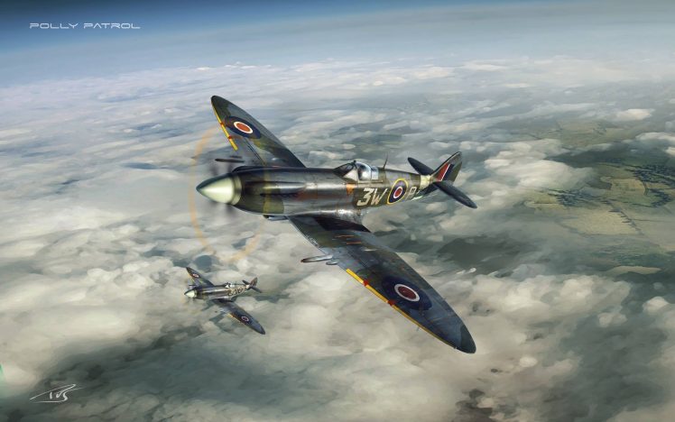 warplanes, Spitfire HD Wallpaper Desktop Background