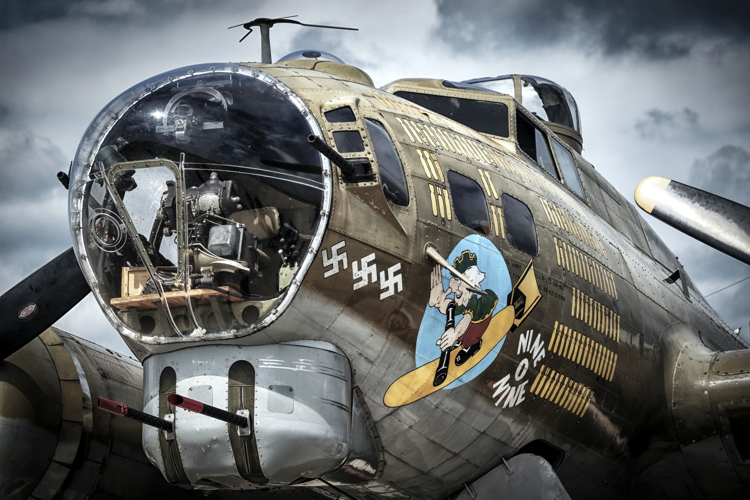 aircraft, Boeing B 17 Flying Fortress, World War II Wallpapers HD