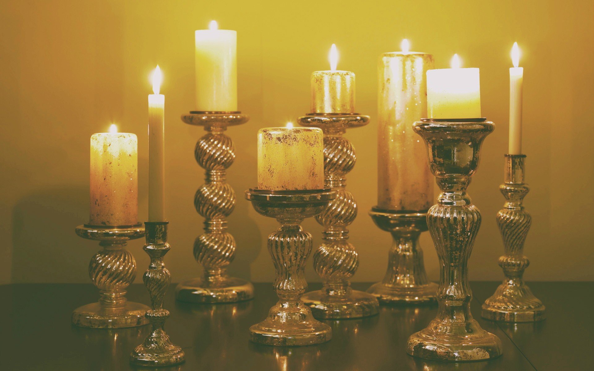 candles, Lights Wallpaper