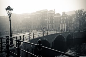 photography, Bridge, Mist