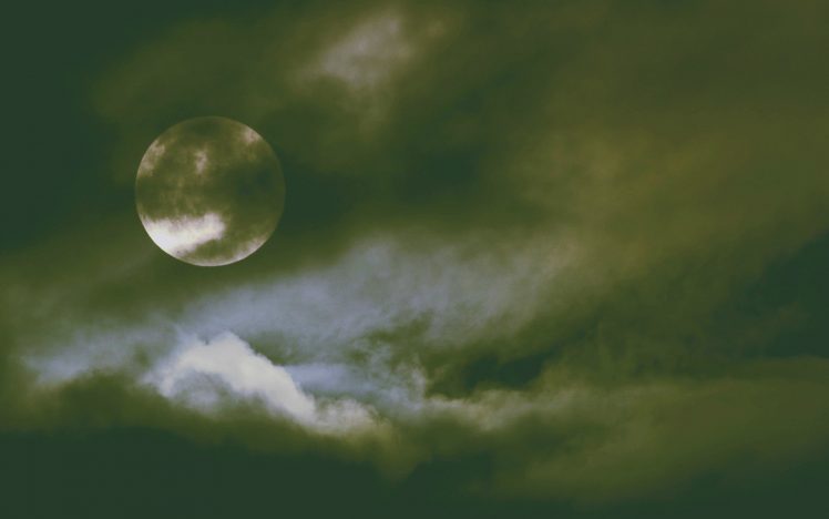 horror, Moon HD Wallpaper Desktop Background