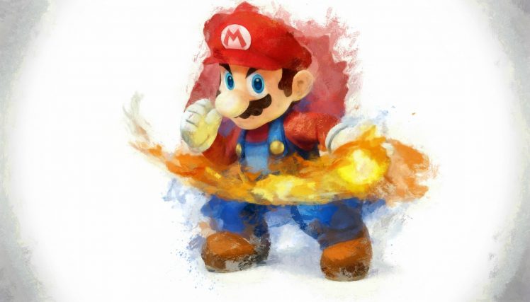 Super Smash Brothers, Super Mario HD Wallpaper Desktop Background