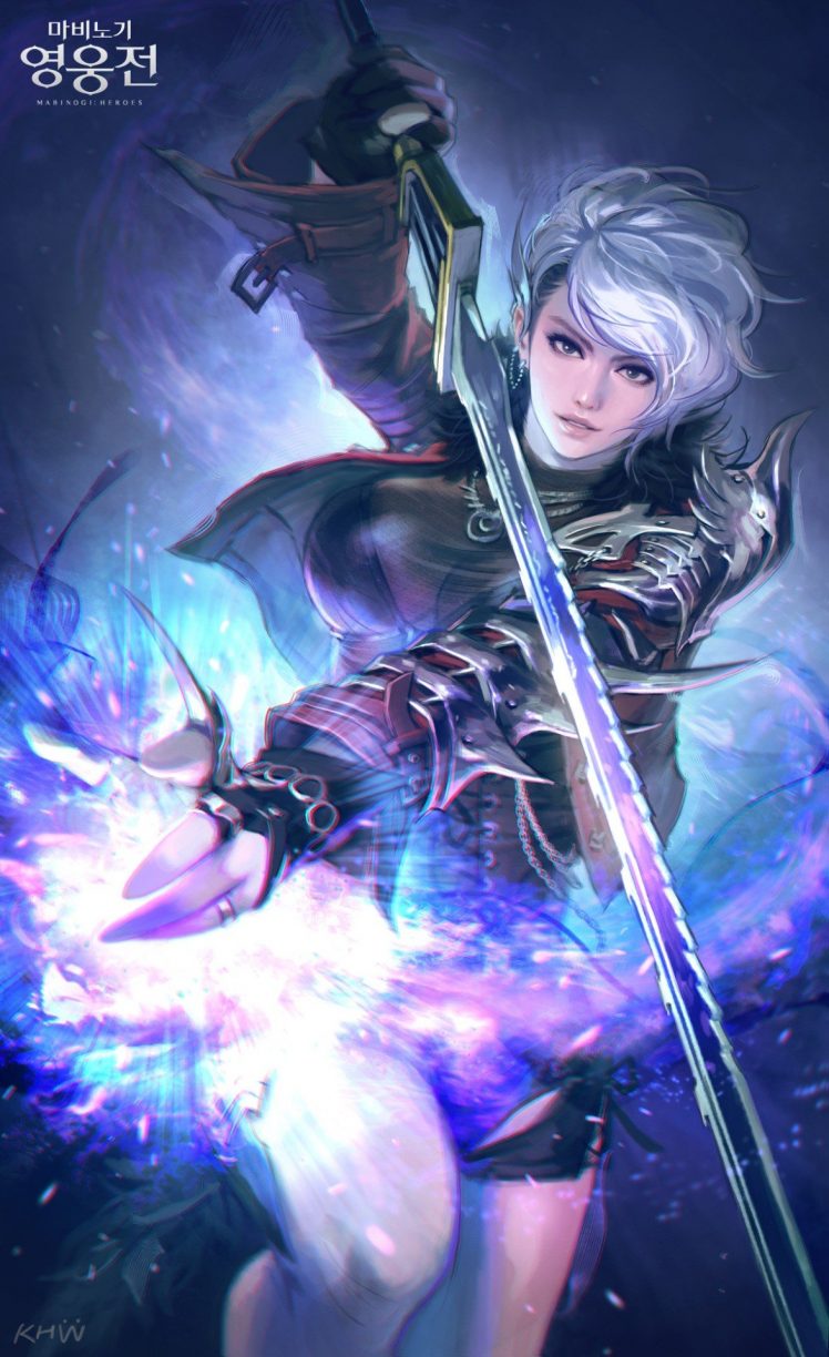 anime, Sword, Mabinogi Heroes HD Wallpaper Desktop Background