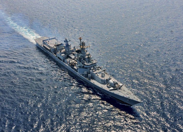 warship, Destroyer, Delhi Class HD Wallpaper Desktop Background
