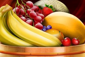 fruit, Bananas, Food