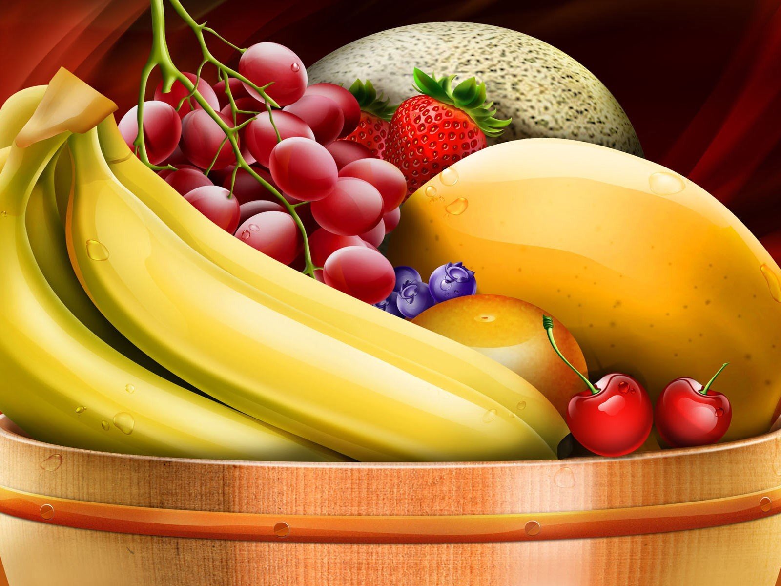 fruit, Bananas, Food Wallpaper
