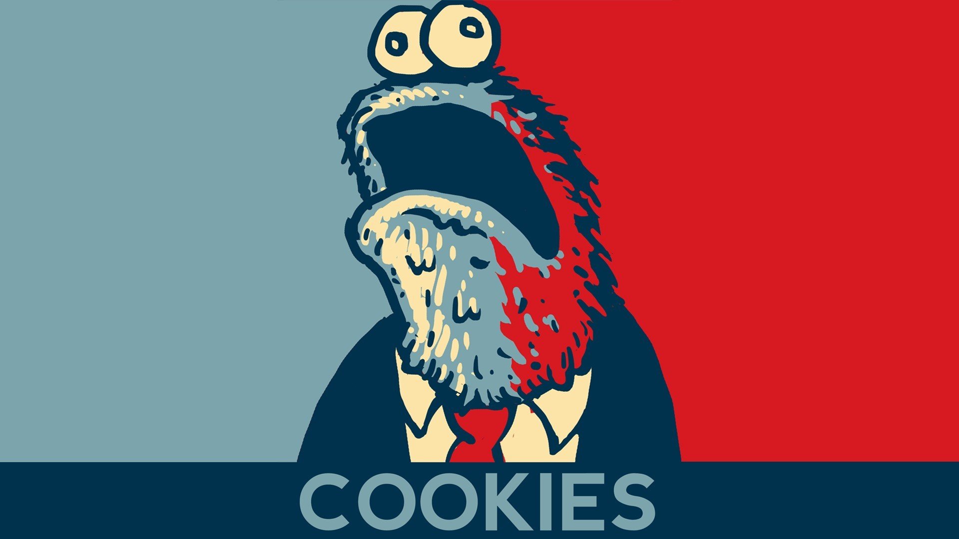 Cookie Monster, Cookies Wallpaper