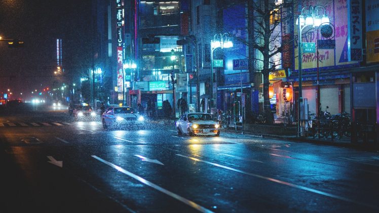 street, City, Japan HD Wallpaper Desktop Background