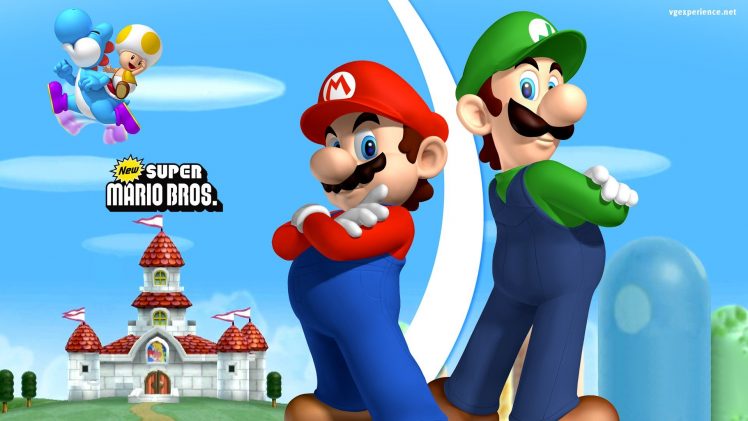 Super Mario HD Wallpaper Desktop Background